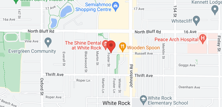 map of 305 15111 RUSSELL AVENUE
